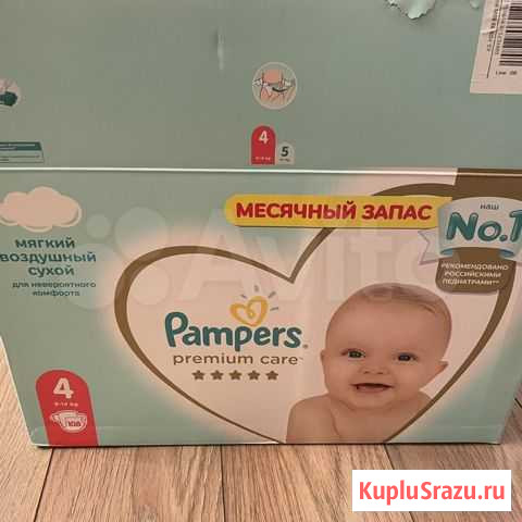 Погдузники Pampers Premium Care 4(9-14кг.) 108 шту Владикавказ - изображение 1