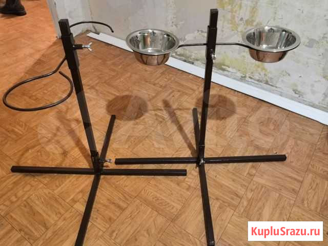 Регулируемые подставки для кормления с мисками Липецк - изображение 1