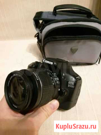 Зеркальный фотоаппарат Canon EOS 550D Краснодар - изображение 1