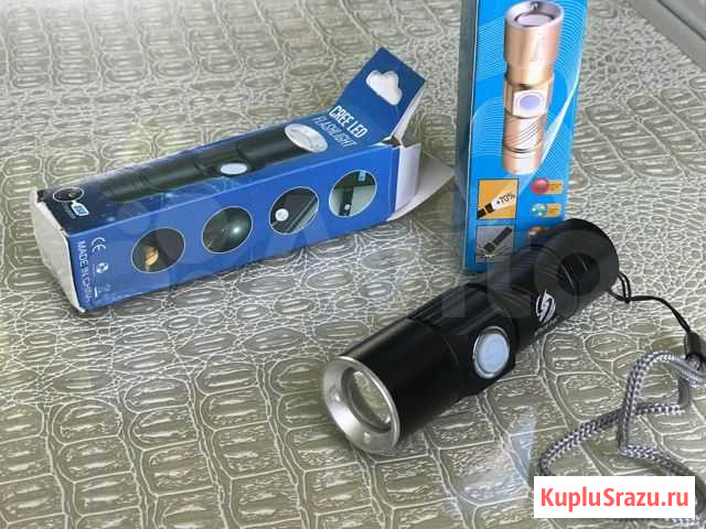 Фонарик (зарядка от USB). Яркий. Новый Оренбург - изображение 1