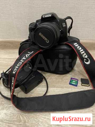 Зеркальный фотоаппарат canon 550d Казань - изображение 1