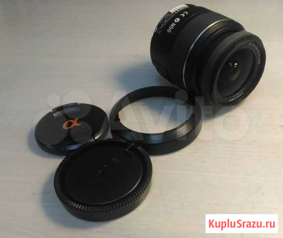 Объектив sony SAL1855 Красногорск - изображение 1