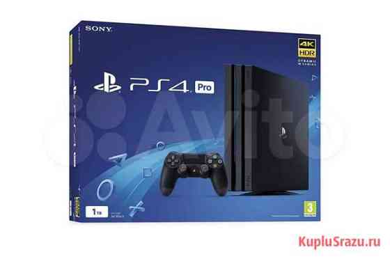 Комплект: PS4 Pro 1Tb + 2 Dualshock4 Мурманск