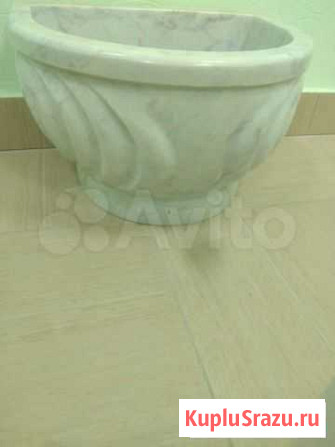 Курна для хамама TSL-3 white Marble, TSL-1 Beige M Тверь - изображение 1