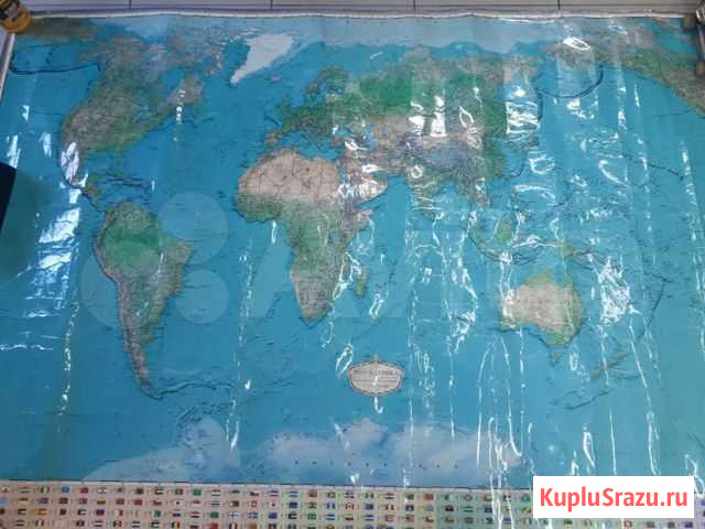 Карта мира,Политич.карта мира Курган - изображение 1