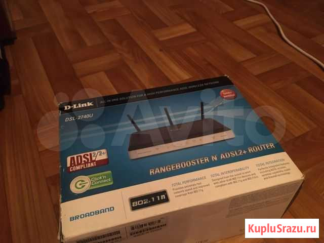 Роутер D-link DSL-2740u Калининград - изображение 1