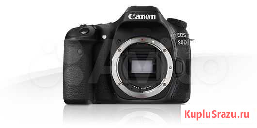 Цифровая фотокамера Canon 80 D EOS body Москва - изображение 1