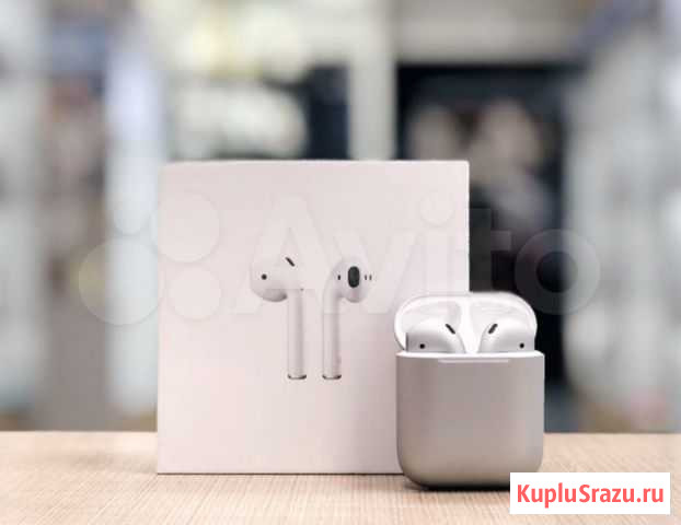 Беспроводные наушники apple airpods 2 оригинал Новосибирск - изображение 1