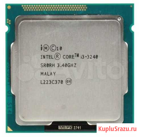 Процессор Intel Core i3-3220 lga 1155 4 потока Тула - изображение 1