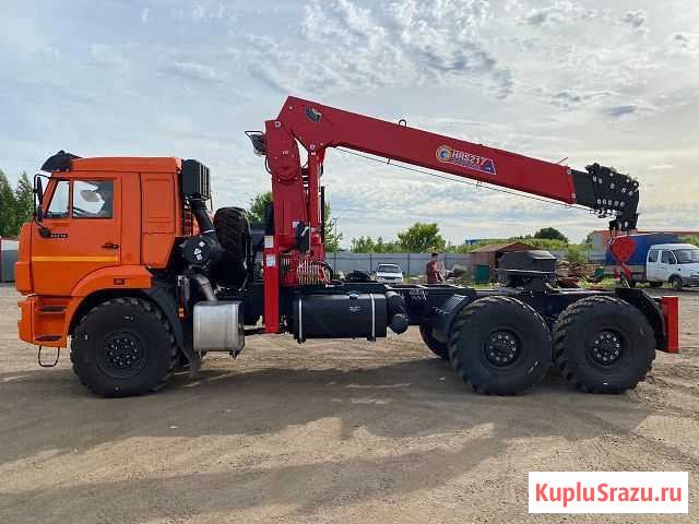 Седельный тягач камаз 43118 с кму Horiong 217 Казань - изображение 1