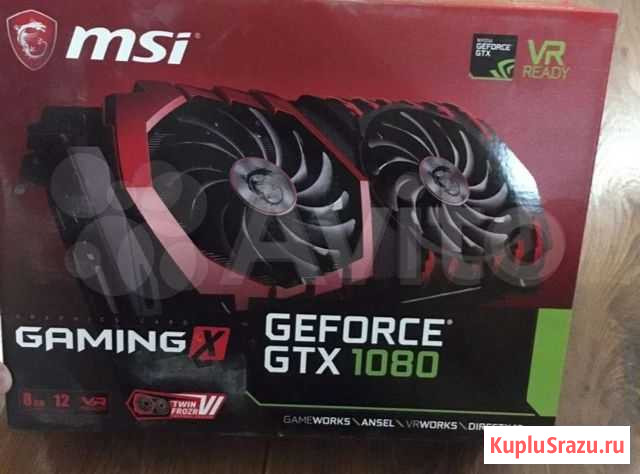 Видеокарта MSI gtx 1080 Саранск - изображение 1
