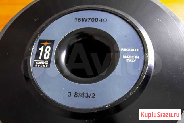 Динамик 18 Sound 15w700 4ома. italy Тюмень - изображение 1
