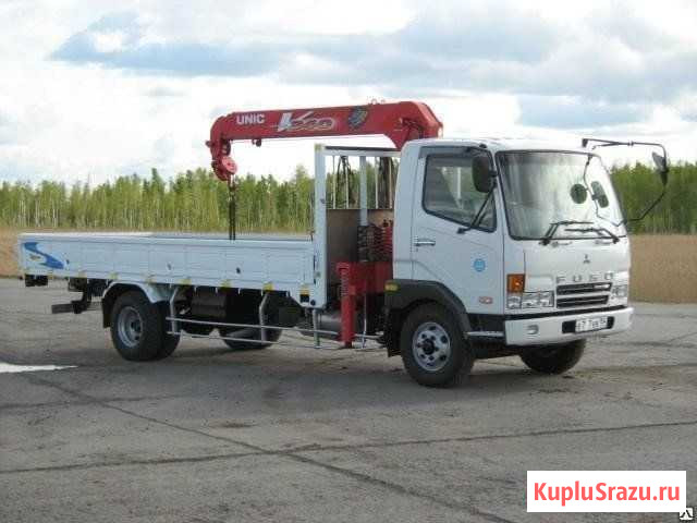 Услуги манипулятора 5-7 тонн, стрела 15м 3т Томск - изображение 1