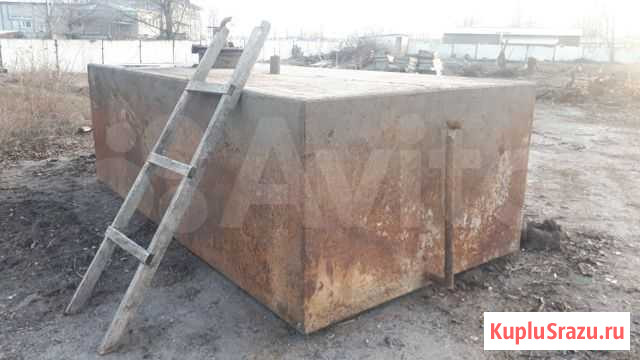 Емкость, бочка металлическая б/у 10 куб Павловск - изображение 1