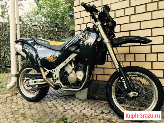 Мотоцикл Highland 950 V2 Motard пробег 500 км Москва - изображение 1