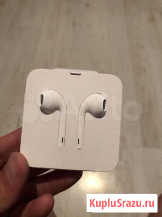Наушники iPhone EarPods и Lightening переходник Новороссийск - изображение 1