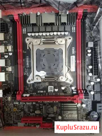 Связка мать x79/e5-1607v2/8гб озу Чебоксары - изображение 1