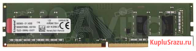 DDR4 Kingston valueram (KVR24N17S6/4) 4 гб Свободный - изображение 1