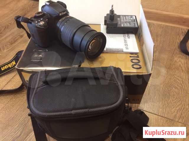 Фотоаппарат Nikond-3100 18-105 Тольятти - изображение 1