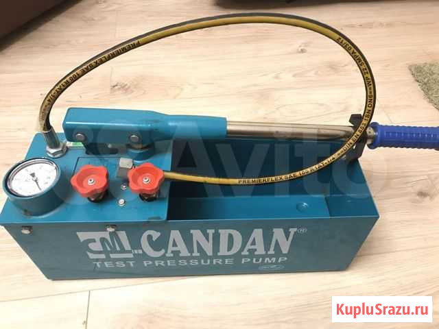 Опрессовщик ручной Candan 60 bar. Новый Краснодар - изображение 1