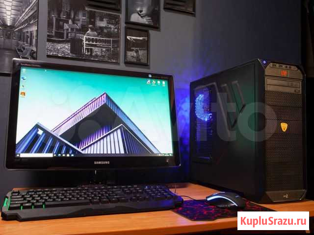 Комплект FX8350, RX560, 8GB (монитор, мышь) Невинномысск - изображение 1