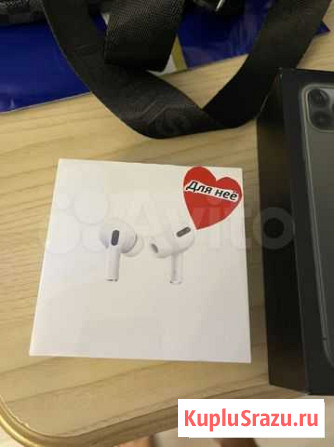 Наушники apple airpods pro новые Краснодар - изображение 1