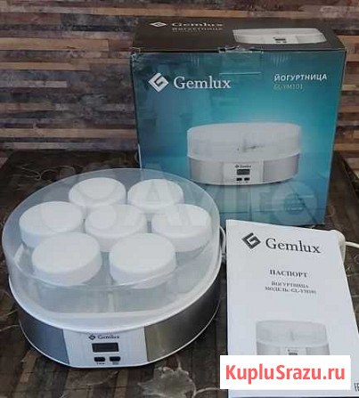 Йогуртница GemluxGL-YM101, новая Новосибирск - изображение 1