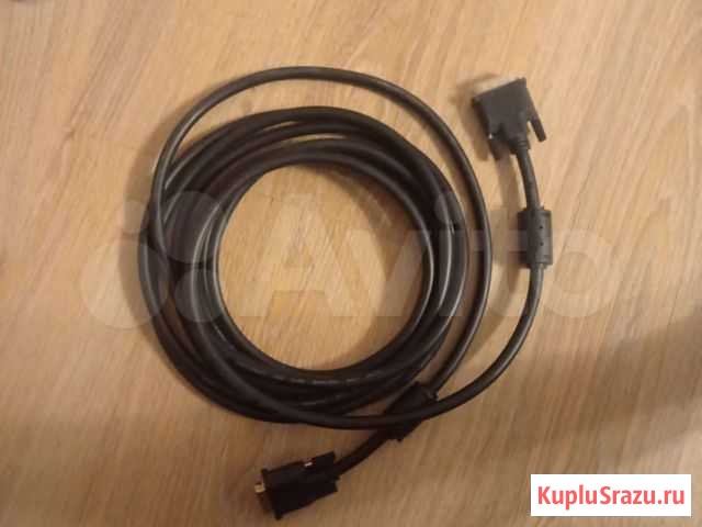 DVI-D DVI-D кабель для монитора 5 метров Ангарск - изображение 1