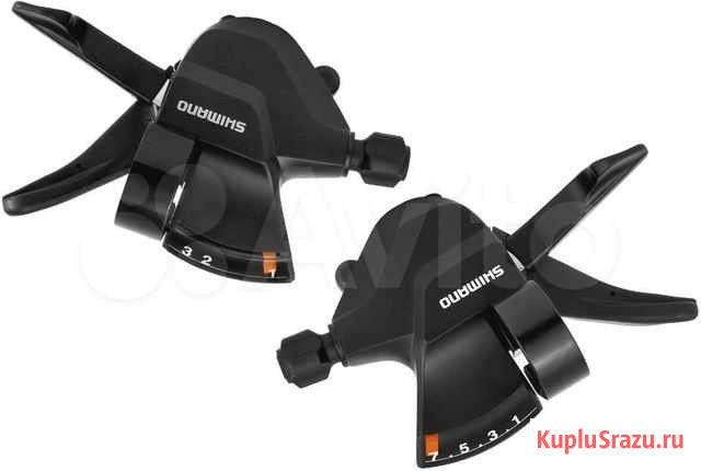 Шифтеры Shimano Altus SL-M315,3х7,комплект+оплетка Ессентуки - изображение 1