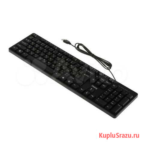 Клавиатура Dialog KS-030 B USB черная Multimedia Красноярск - изображение 1