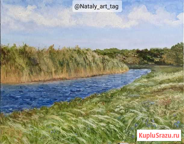 Картина маслом на холсте с натуры Миус Nataly art Таганрог - изображение 1