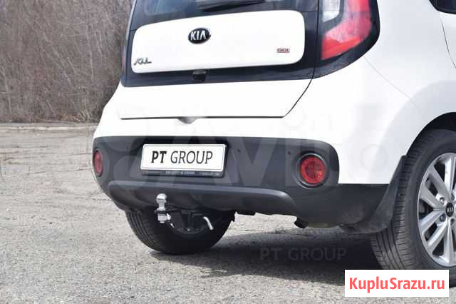 Фаркоп KIA Soul - съемный квадрат Тольятти - изображение 1