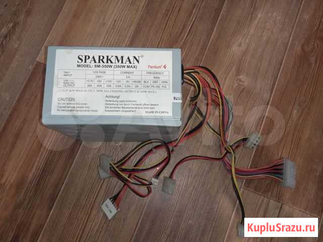 Блок питания sparkman sm-350w 350W Барнаул - изображение 1