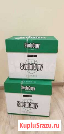 Бумага офисная А4 Svetocopy для офиса лист белый Москва - изображение 1