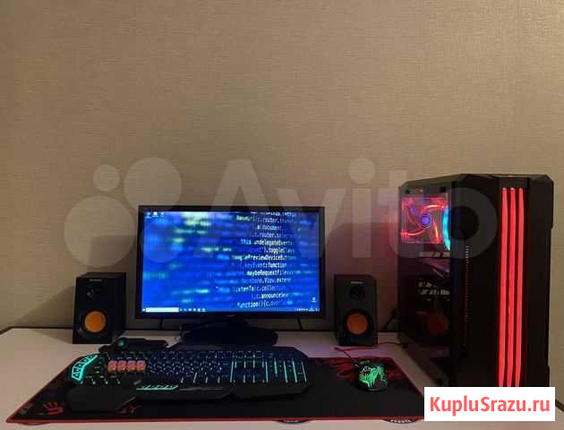 Пк игровой мощный I5 9400F/SSD128/HDD 1.5tb/RX 580 Челябинск - изображение 1