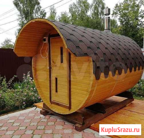 Готовая баня бочка Анапа - изображение 1