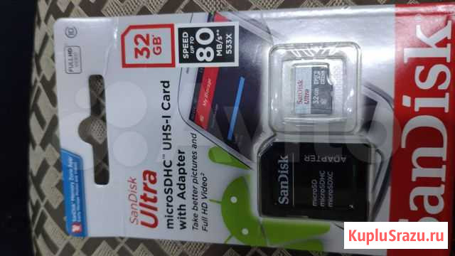 Карта памятии microsdhc, 32 gb Волгодонск - изображение 1