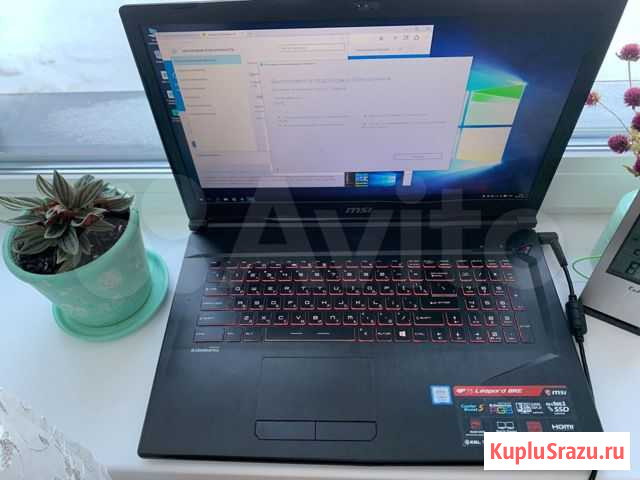 Игровой ноутбук MSI gp73 leopard 8rx Тюмень - изображение 1