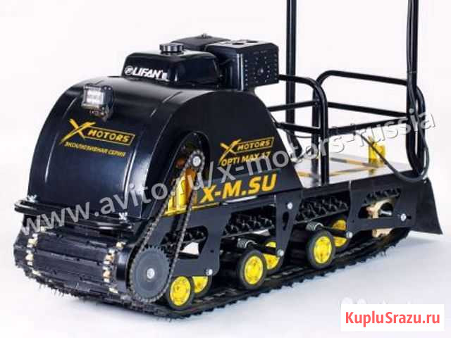 Мотобуксировщик opti MAX 19 л.с LUX Ишим - изображение 1