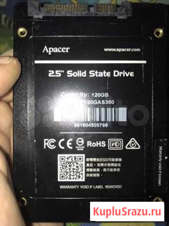 Жесткий диск Apacer 120gb Наро-Фоминск - изображение 1