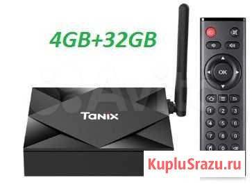 TB бокс Android 10 Tanix TX6S 4/32Gb смарт тв Воронеж - изображение 1