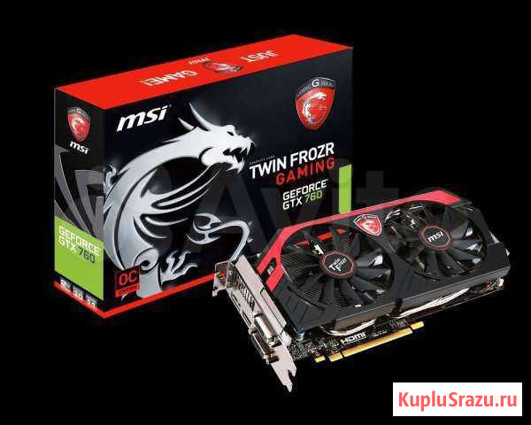 Видеокарта MSI N760 TF 2GD5/OCTwin Frozr Санкт-Петербург - изображение 1