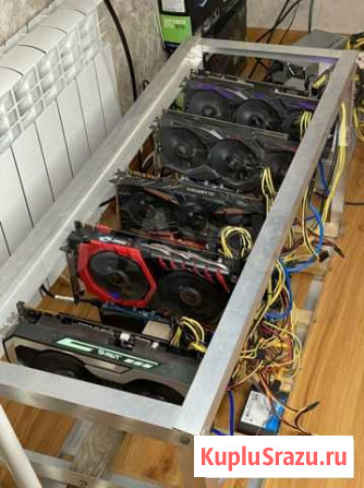 Майнинг ферма Видеокарты Gtx 1060 1070 ti 1080 Махачкала - изображение 1