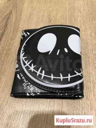 Кошелёк Nightmare before Christmas (Funeral Jack) Мурино