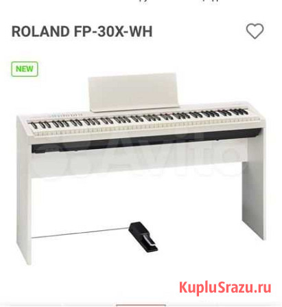 Roand FP 30 цифровое фортепиано на гарантии Воронеж - изображение 1