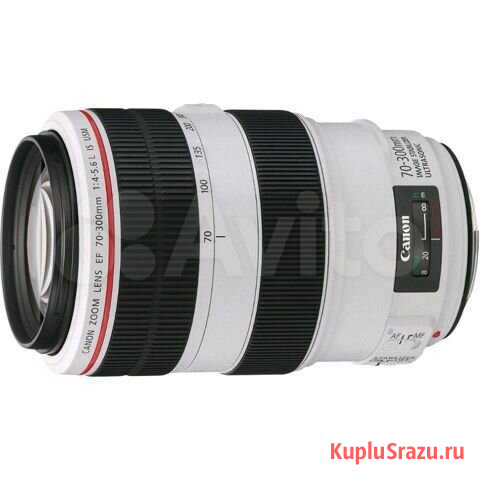 Фотообъектив canon EF 70-300mm f/4-5.6 L IS USM Апшеронск - изображение 1