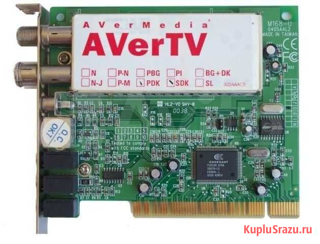 TV-FM тюнеры PCI - AVerMedia, JetWay Иркутск - изображение 1