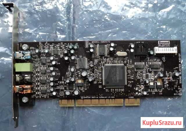 Звуковая карта Creative Audigy SE PCI система 7.1 Уфа - изображение 1