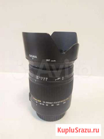 Объектив sigma 18-250mm 3,5-6,3 (Canon EF-S) Пермь - изображение 1