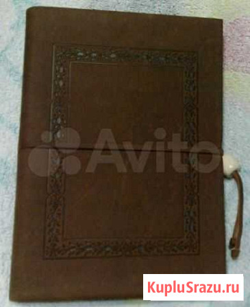 Ежедневник кожа Italy handmade USA Barnes&Noble Саратов - изображение 1